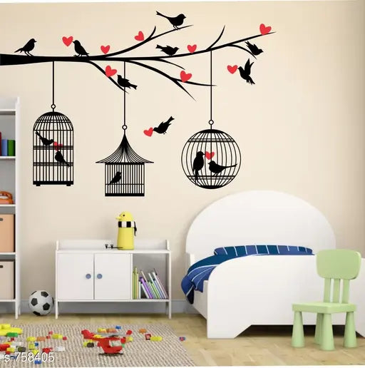 Alluring PVC Wall Sticker