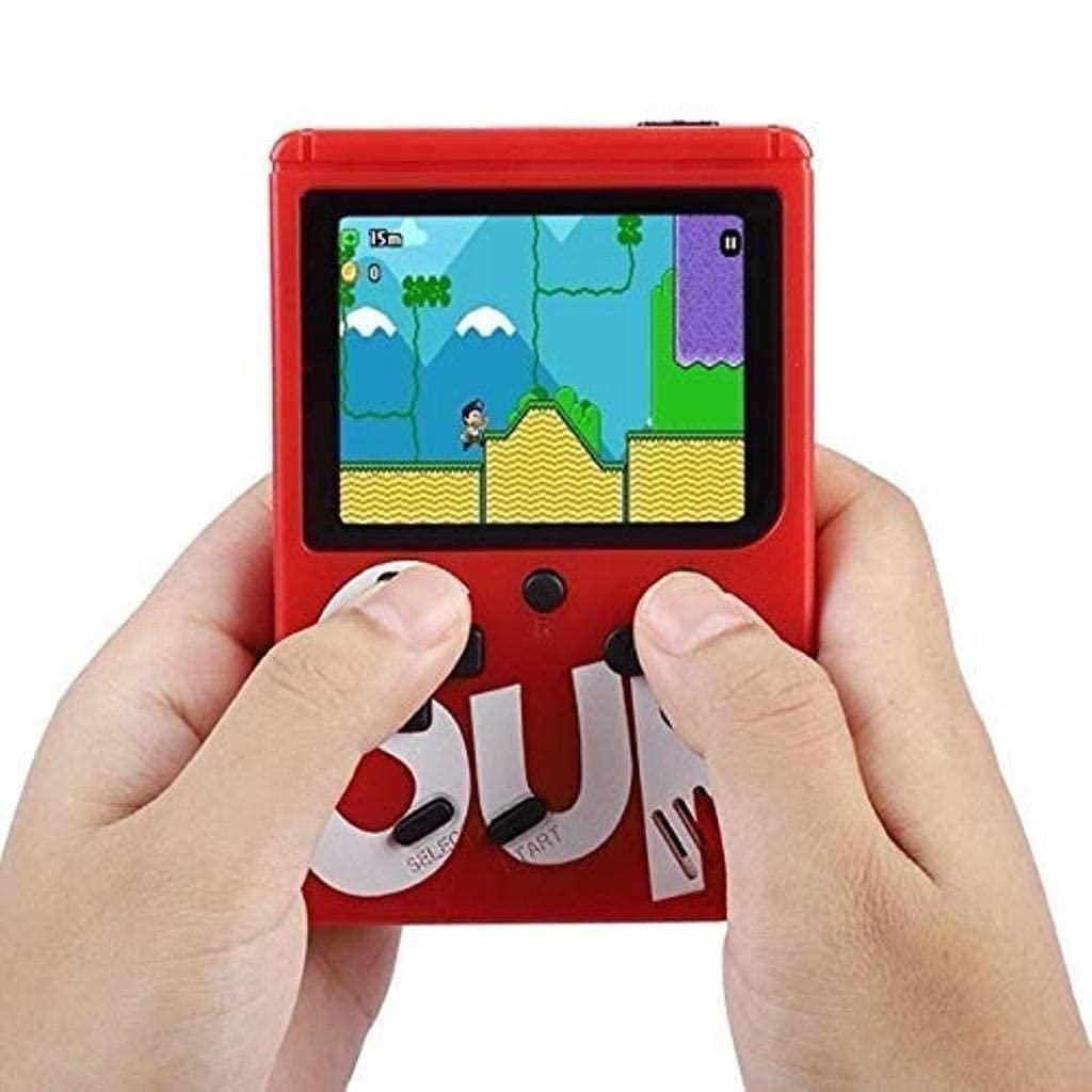 400 in 1 Sup Video Games Portable, Led Screen and USB Rechargeable, Handheld Console, Classic Retro Game Box Toy for Kids Boys & Girls