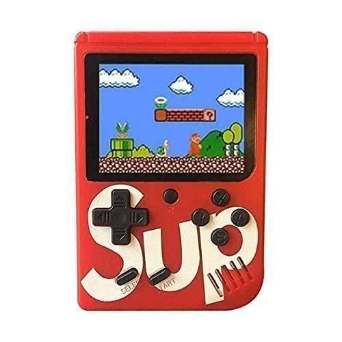 400 in 1 Sup Video Games Portable, Led Screen and USB Rechargeable, Handheld Console, Classic Retro Game Box Toy for Kids Boys & Girls